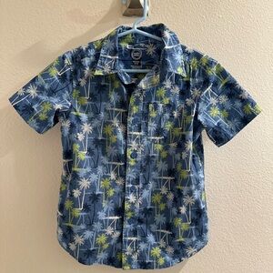 Wonder Nation Tropical Print Shirt NWOT